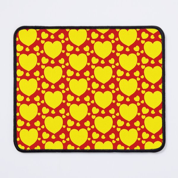 Item preview, Copy of Copy of Yellow hearts on Red Background designed and sold by Victoria Rose.