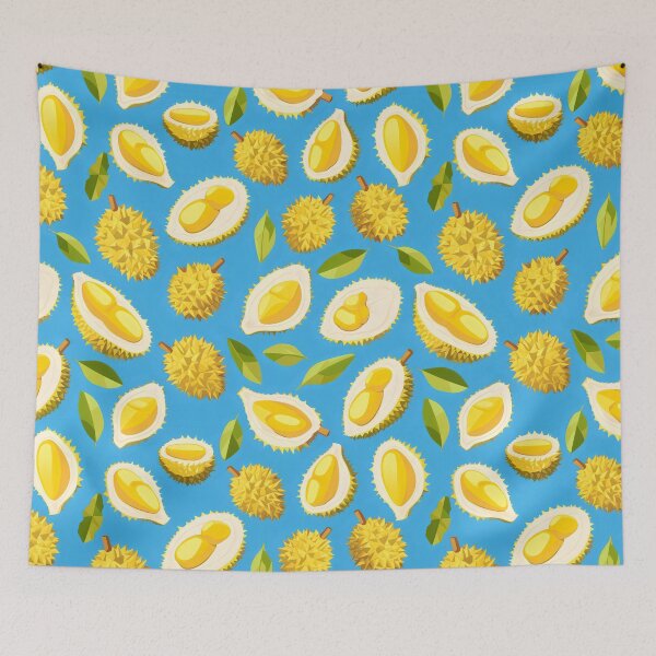 Item preview, Bright Cartoon Durian Fruit Pattern designed and sold by CoolCrazyQuirky.