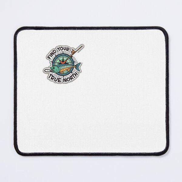 Item preview, Adventurous Compass Fish - Find Your True North designed and sold by NiftyWrx.