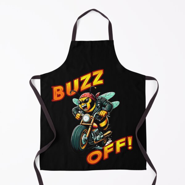 Item preview, Buzz Off Biker Bee designed and sold by CoolCrazyQuirky.