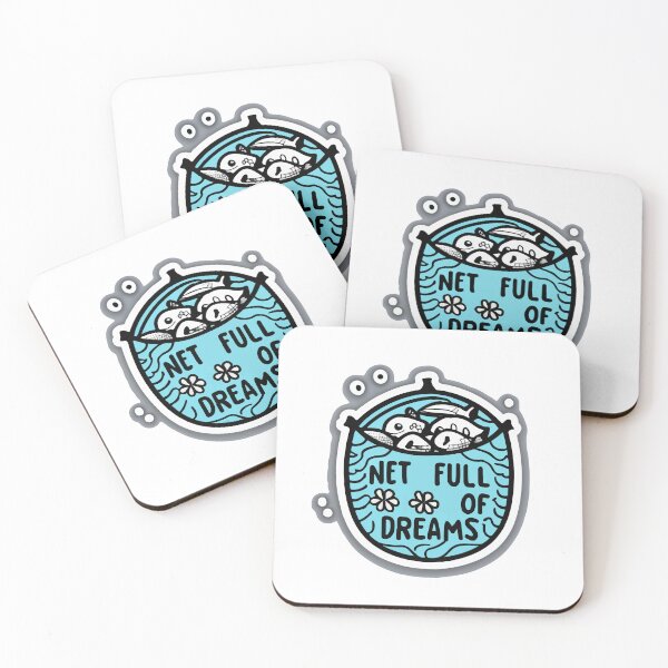 Item preview, Net Full of Dreams - Stylized Fishing Net Design designed and sold by NiftyWrx.