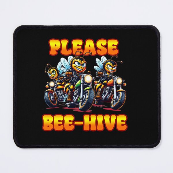 Item preview, Bees Behaving Badly designed and sold by CoolCrazyQuirky.
