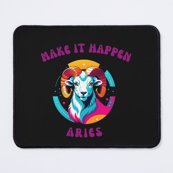 Item preview, Make it Happen Aries, Goat designed and sold by Prints and Lifestyle.