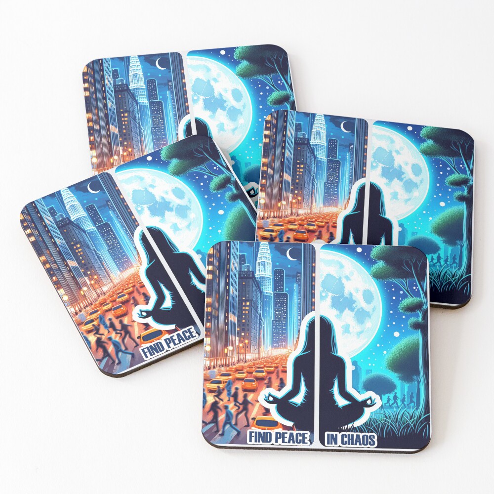 Item preview, Coasters (Set of 4) designed and sold by digilabs.