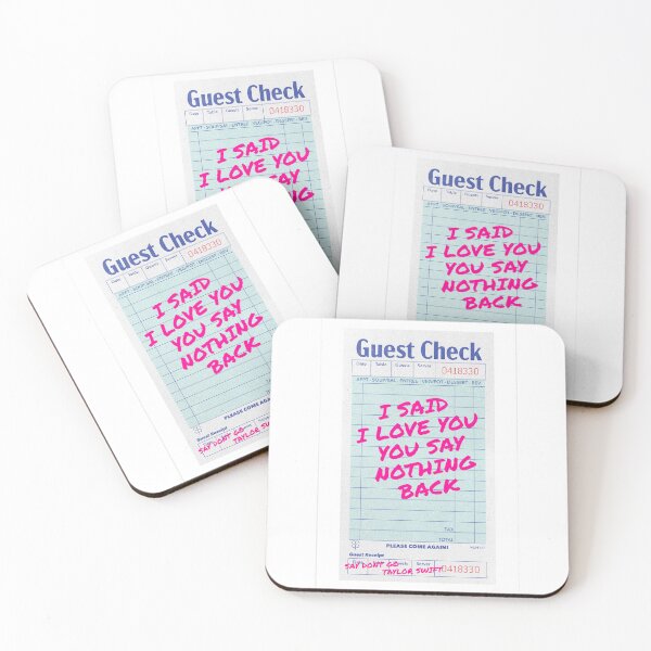 Item preview, Guest Check - Say Don't Go by Taylor Swift designed and sold by maggie113.