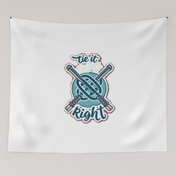 Item preview, Tie it Right - Intricate Fishing Knot Design designed and sold by NiftyWrx.