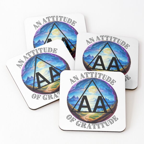 Item preview, An Attitude of Gratitude - Alcoholics Anonymous designed and sold by Travelslightly.