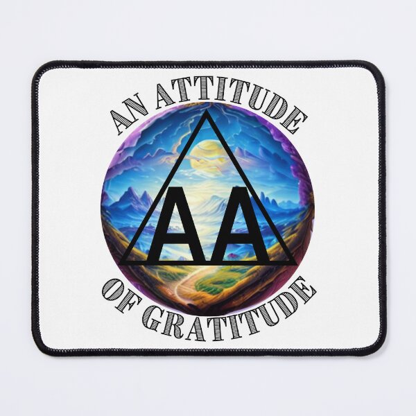 Item preview, An Attitude of Gratitude - Alcoholics Anonymous designed and sold by Travelslightly.