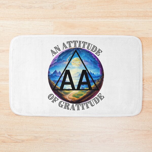 Item preview, An Attitude of Gratitude - Alcoholics Anonymous designed and sold by Travelslightly.