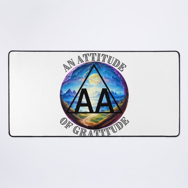 Item preview, An Attitude of Gratitude - Alcoholics Anonymous designed and sold by Travelslightly.