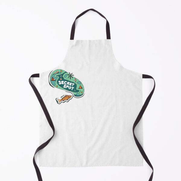 Item preview, Secret Spot Fishing Map - Topographic designed and sold by NiftyWrx.