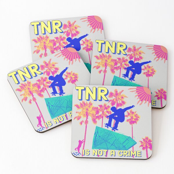 Item preview, TNR Is Not a Crime Skateboarding Cat Design designed and sold by 1Felinophile.