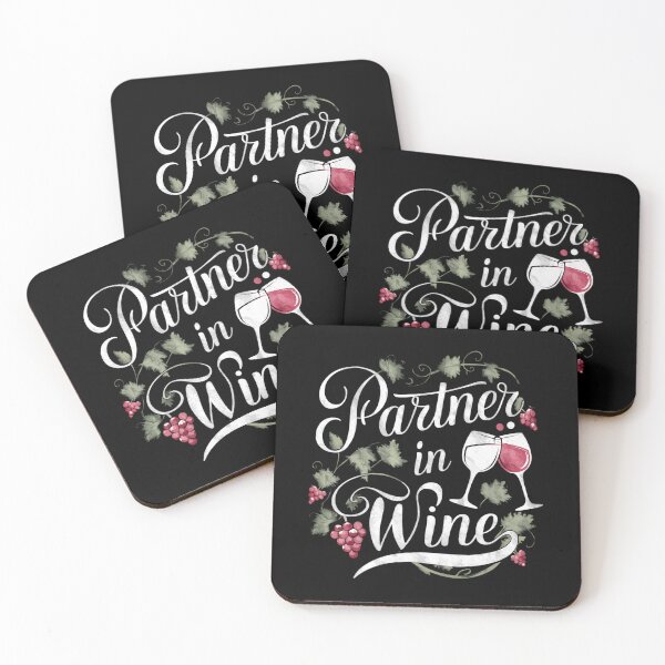 Item preview, Partner In Wine designed and sold by PeelZinc.