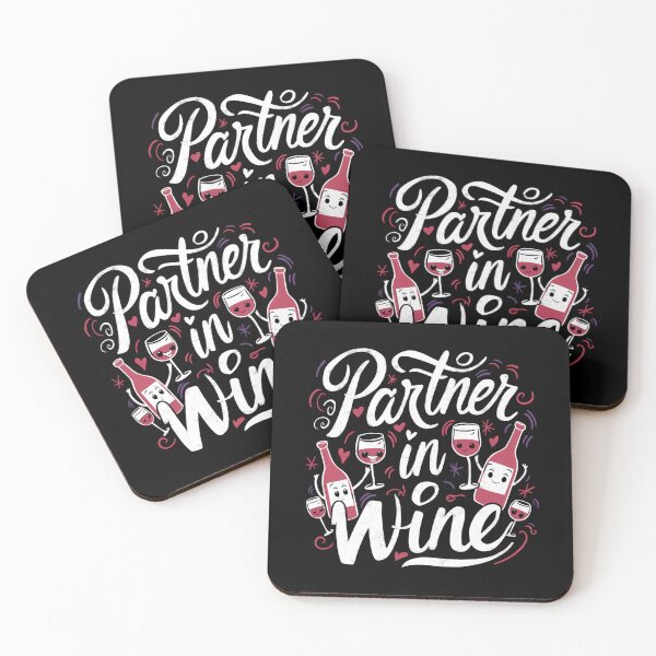 Item preview, Partner In Wine designed and sold by PeelZinc.