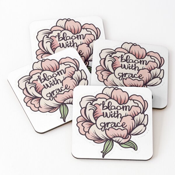 Item preview, Bloom with Grace Peony Flower Design designed and sold by NiftyWrx.