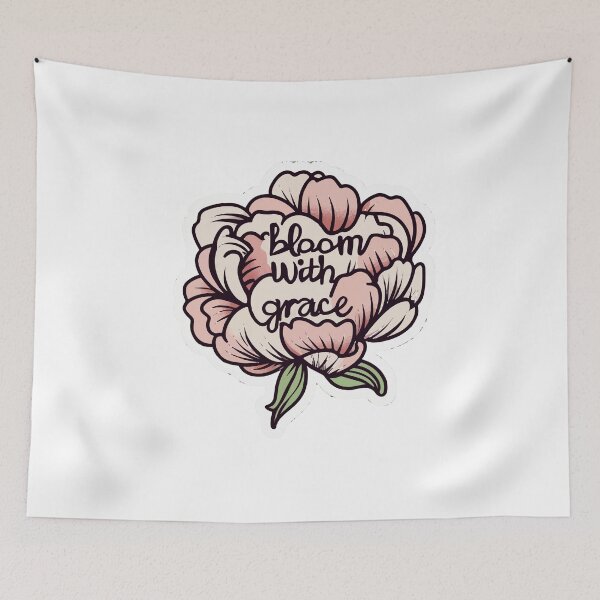 Item preview, Bloom with Grace Peony Flower Design designed and sold by NiftyWrx.