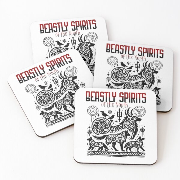 Item preview, Beastly Spirits of the North designed and sold by Belarte.shop.