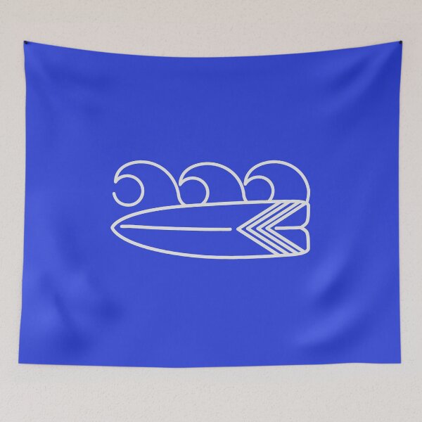 Item preview, surfboard designed and sold by MyMaryDesign.