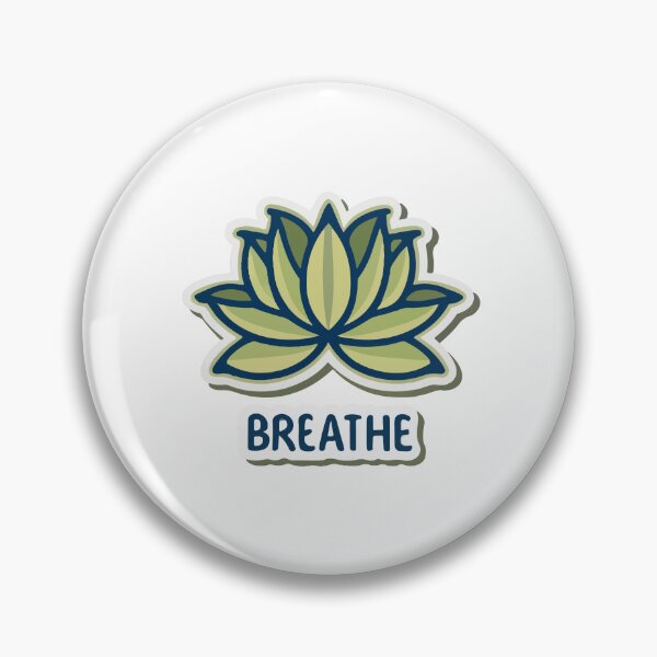 Item preview, Zen Lotus 'Breathe' Mindfulness Design designed and sold by NiftyWrx.