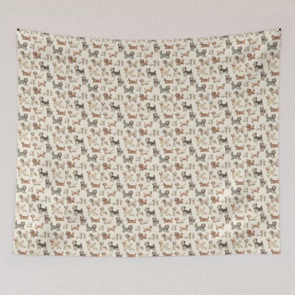 Item preview, Small Dogs - Repeat Pattern designed and sold by lapart.