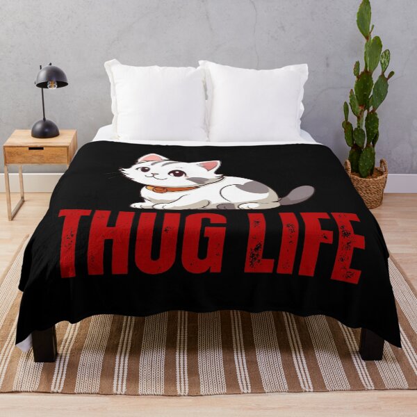 Item preview, White Thug Kitten designed and sold by pUNKnown.