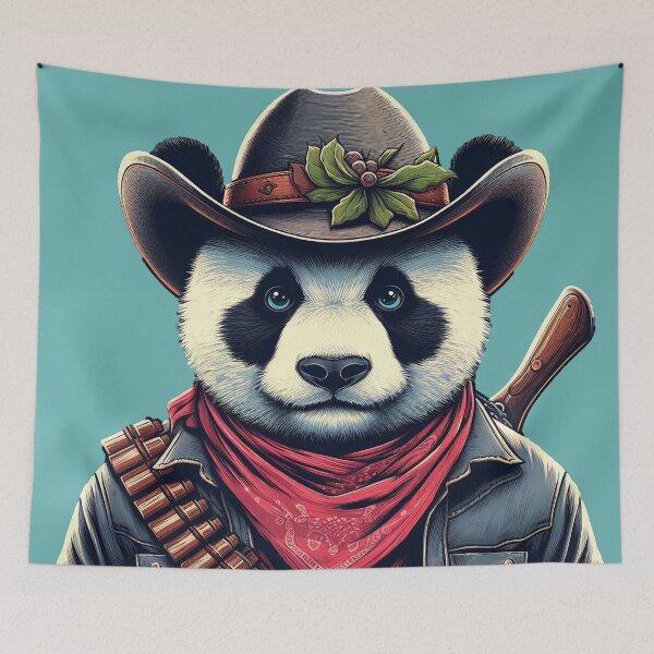 Item preview, Panda Cowboy designed and sold by Oryartil.