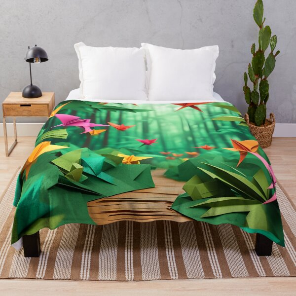 Item preview, Origami Art - Rainforest Rhapsody: Journey Along the Verdant Trail designed and sold by ArtfulFolds.