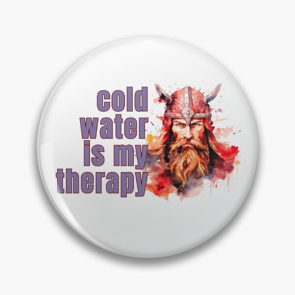 Item preview, Cold Water Is My Therapy Funny Gifts for Pepole Who Like Ice Bathing designed and sold by byMartha.