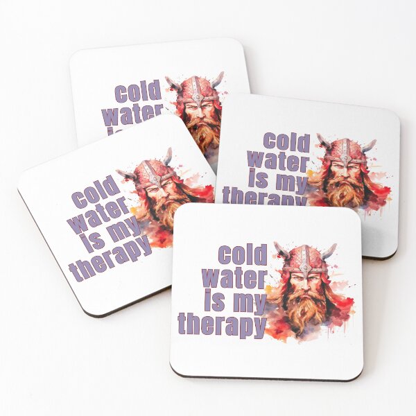 Item preview, Cold Water Is My Therapy Funny Gifts for Pepole Who Like Ice Bathing designed and sold by byMartha.