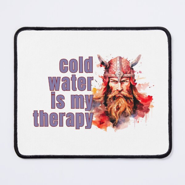 Item preview, Cold Water Is My Therapy Funny Gifts for Pepole Who Like Ice Bathing designed and sold by byMartha.
