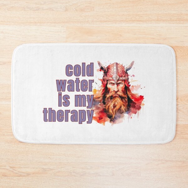 Item preview, Cold Water Is My Therapy Funny Gifts for Pepole Who Like Ice Bathing designed and sold by byMartha.