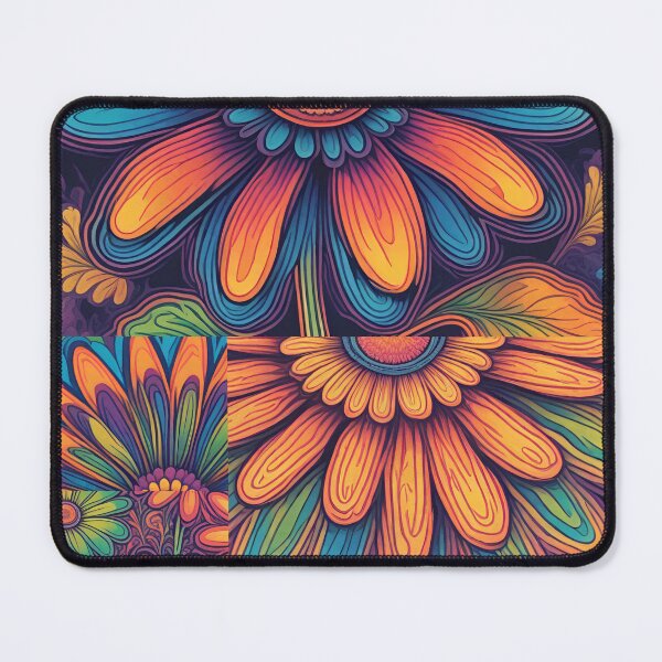 Item preview, Flower Patchwork Pattern designed and sold by maeflowerr2.