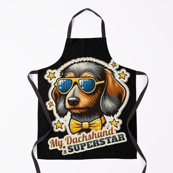 Item preview, Wire-haired Dachshund Disco Bunny designed and sold by ThisDress.