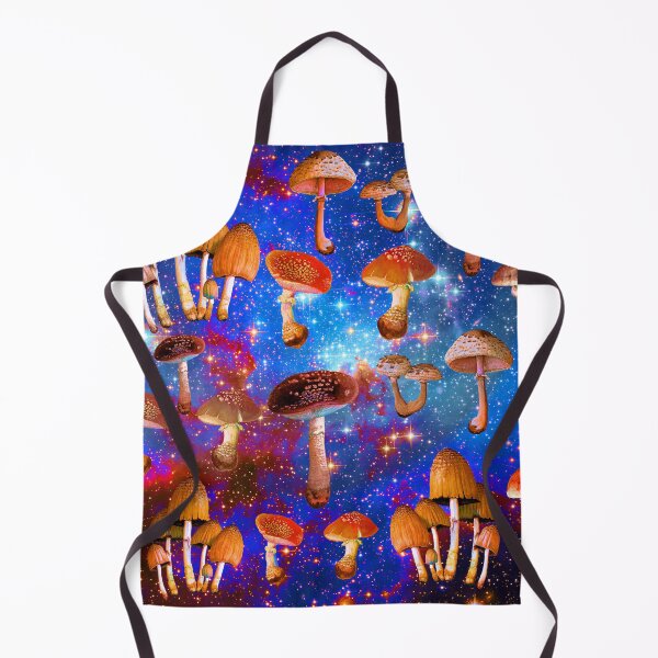 Item preview, Hyper Coloured : Vintage Style Mushroom Pattern designed and sold by Shloo.