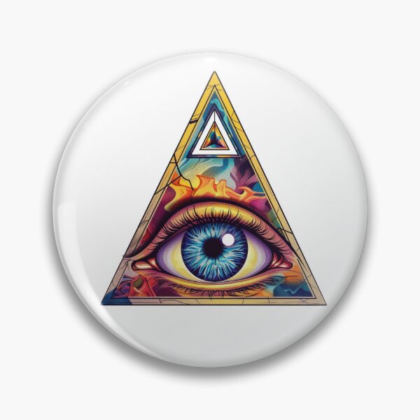 Item preview, All Seeing Eye - Illuminati - Sticker designed and sold by lapart.