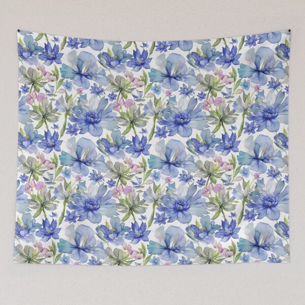 Item preview, blue flower designed and sold by artsake4.