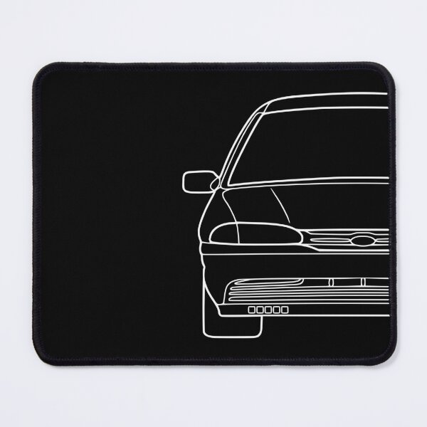 Item preview, Ford Mondeo Mk1 front white lined art designed and sold by EdimDesign.