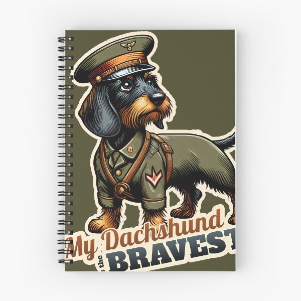 Item preview, Wire-haired Dachshund  Soldier designed and sold by ThisDress.