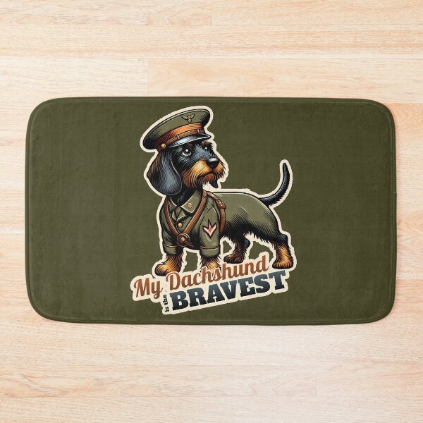 Item preview, Wire-haired Dachshund  Soldier designed and sold by ThisDress.