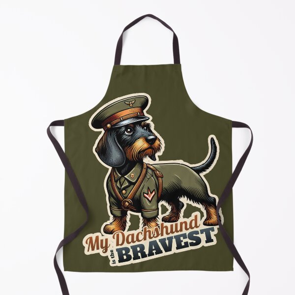 Item preview, Wire-haired Dachshund Soldier designed and sold by ThisDress.