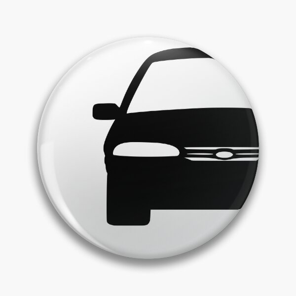 Item preview, Ford Mondeo Mk1 front black silhouette art designed and sold by EdimDesign.