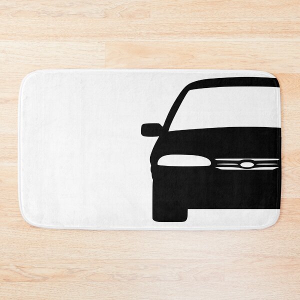 Item preview, Ford Mondeo Mk1 front black silhouette art designed and sold by EdimDesign.