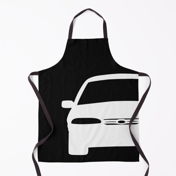 Item preview, Ford Mondeo Mk1 front white silhouette art designed and sold by EdimDesign.