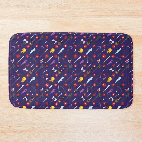 Item preview, Playful DnD RPG Pattern designed and sold by wolfkin-design.