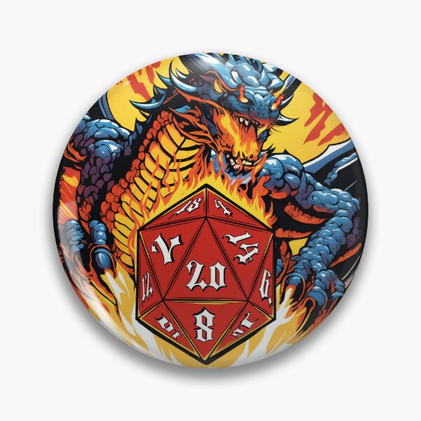 Item preview, The Mighty D designed and sold by SideQuest - Scribbled Chaos!.