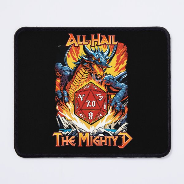Item preview, The Mighty D designed and sold by SideQuest - Scribbled Chaos!.