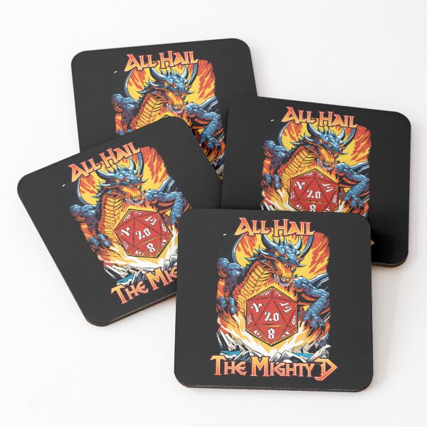 Item preview, The Mighty D designed and sold by SideQuest - Scribbled Chaos!.