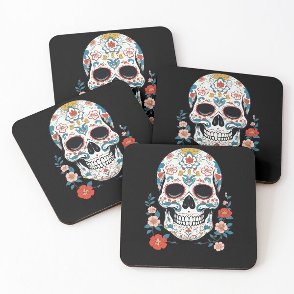 Item preview, Iconic Sugar Skull Aesthetic Mexico Design designed and sold by LuminOrb.