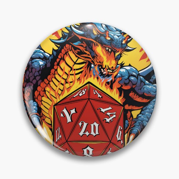 Item preview, The Mighty D designed and sold by SideQuest - Scribbled Chaos!.