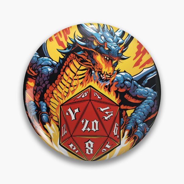 Item preview, The Mighty D designed and sold by SideQuest - Scribbled Chaos!.